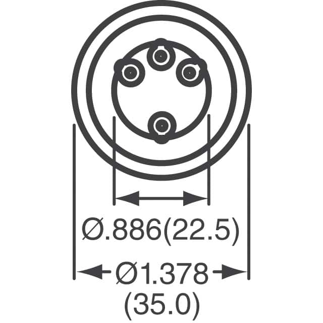 382LX223M050A052 Cornell Dubilier Electronics (CDE)  Aluminum Electrolytic Capacitors